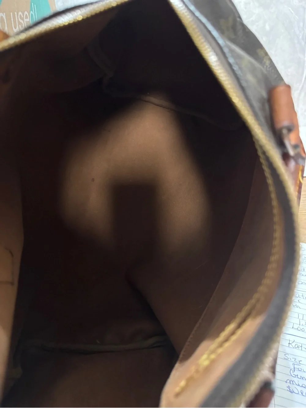 Louis Vuitton Brown Boston Monogram Speedy 30